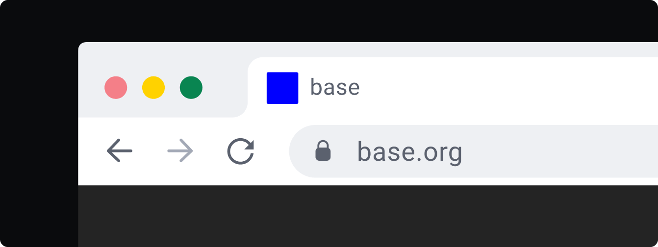 The Square Favicon Dark Mode